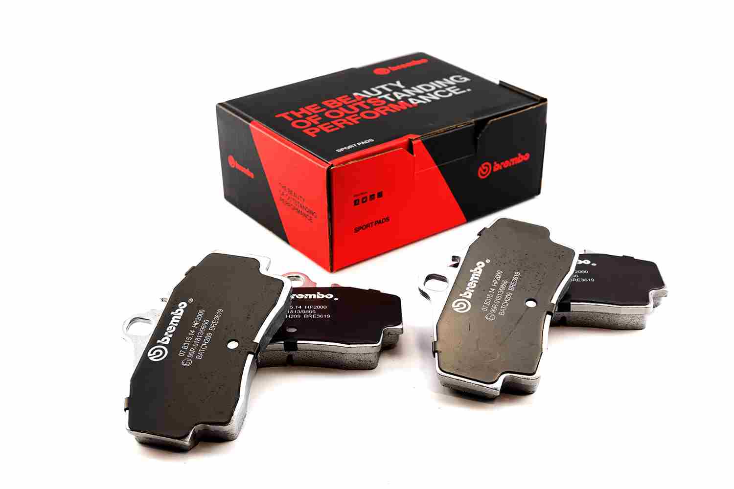Комплект тормозных колодок дисковый тормоз BREMBO 07B.315.14