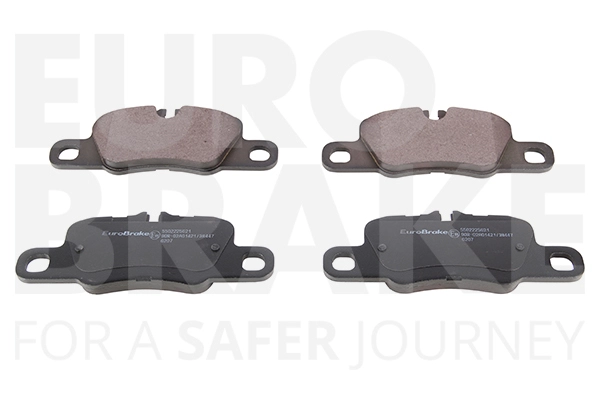 Тормозные колодки дисковые задние EUROBRAKE 5502225621