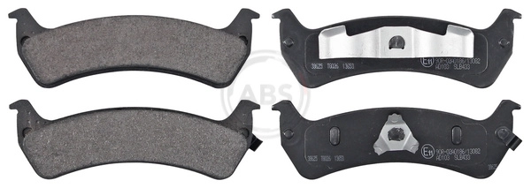 Колодки тормозные дисковые A.B.S. 38625