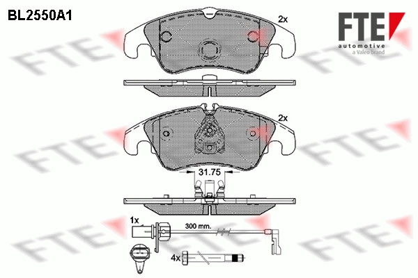 Запчасть FTE BL2550A1