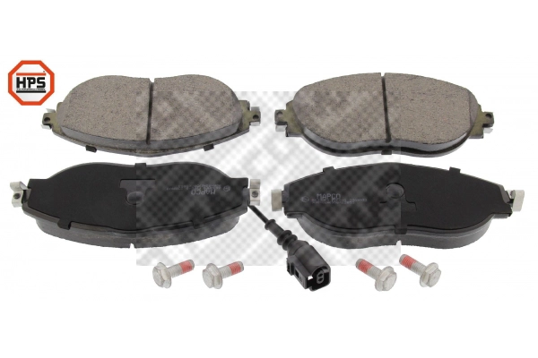 Колодки тормозные дисковые MAPCO 6633HPS