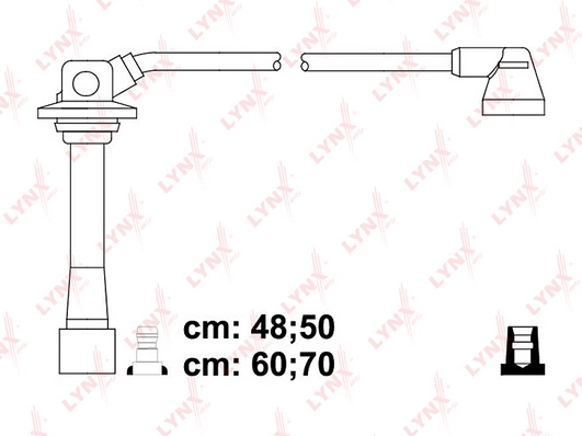 Комплект проводов зажигания LYNXAUTO SPC5123