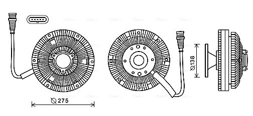 Запчасть AVA QUALITY COOLING DFC068