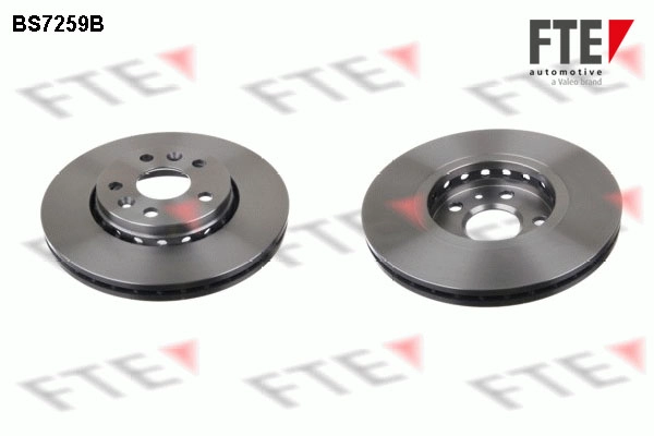 Диск тормозной FTE BS7259B