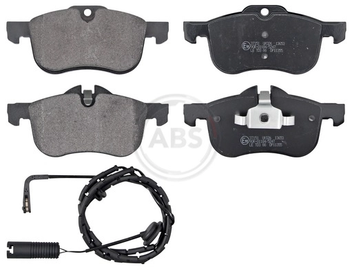 Колодки тормозные передние A.B.S. 37151