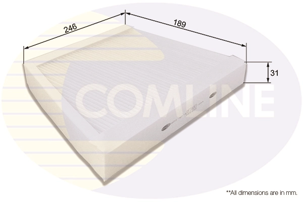 Фильтр салона COMLINE EKF394