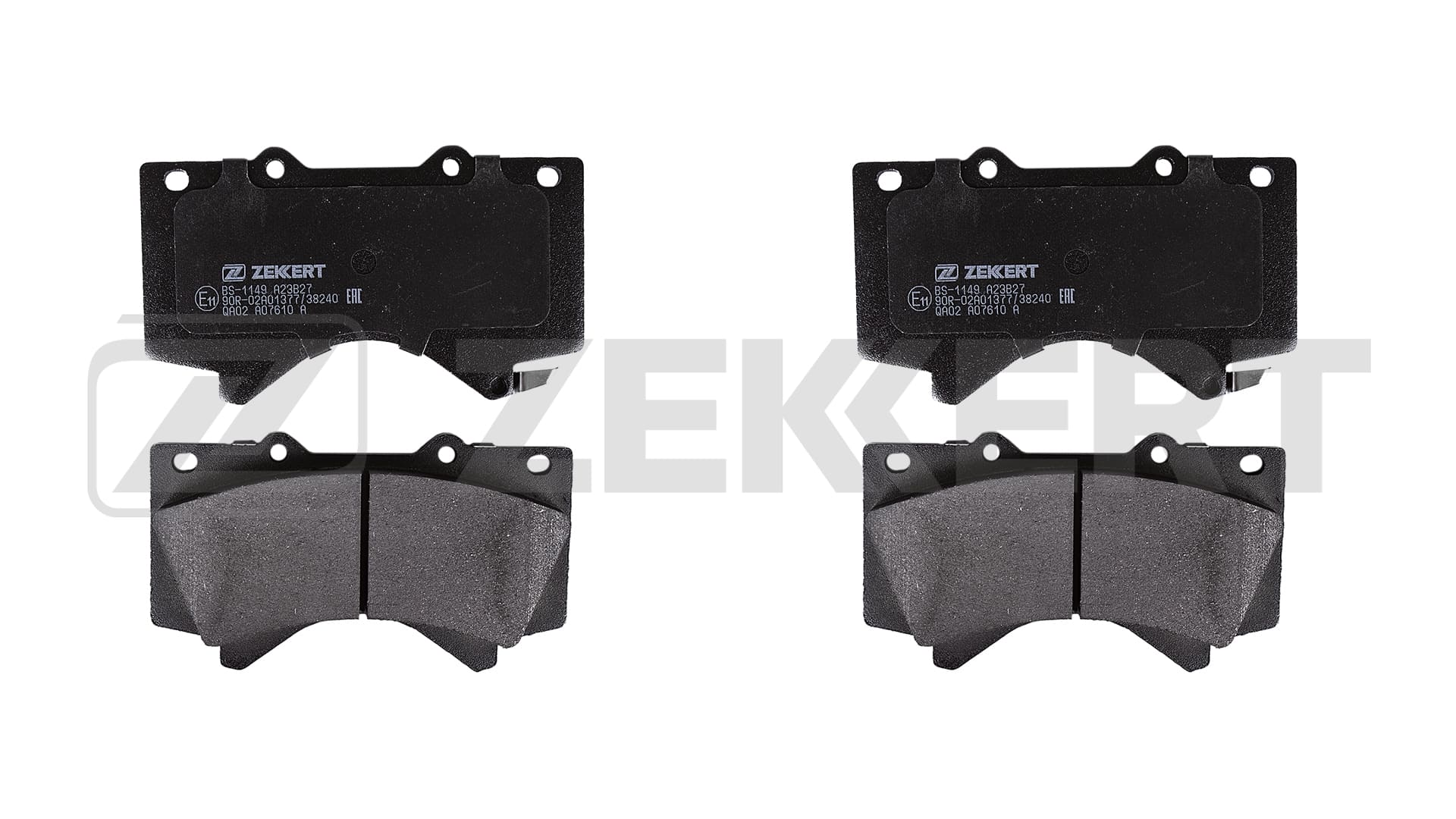 Колодки тормозные ZEKKERT BS1149