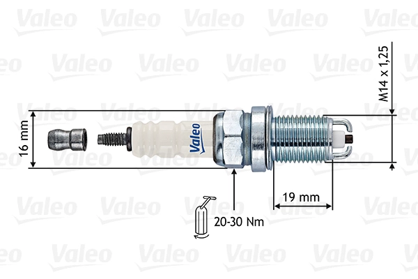 Свеча зажигания VALEO 246869