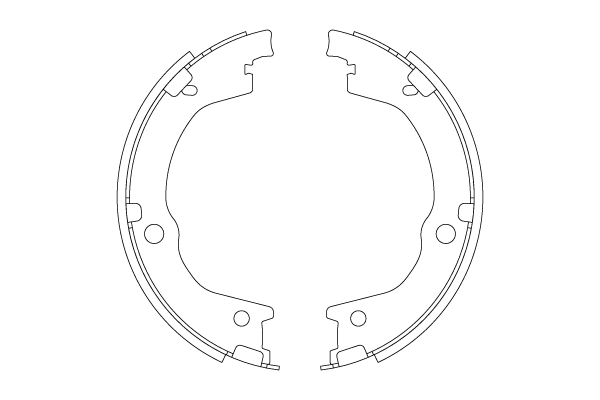 Колодки тормозные барабанные TRW GS8829