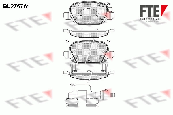 Запчасть FTE BL2767A1