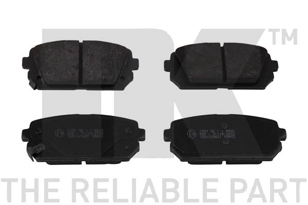 Колодки тормозные дисковые NK 223431