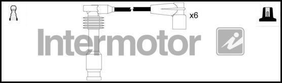 Комплект проводов зажигания INTERMOTOR 73983