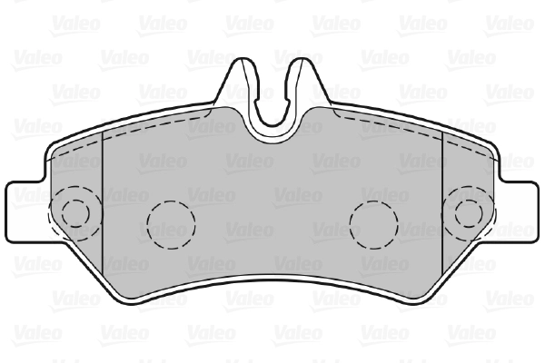 Колодки тормозные VALEO 301728