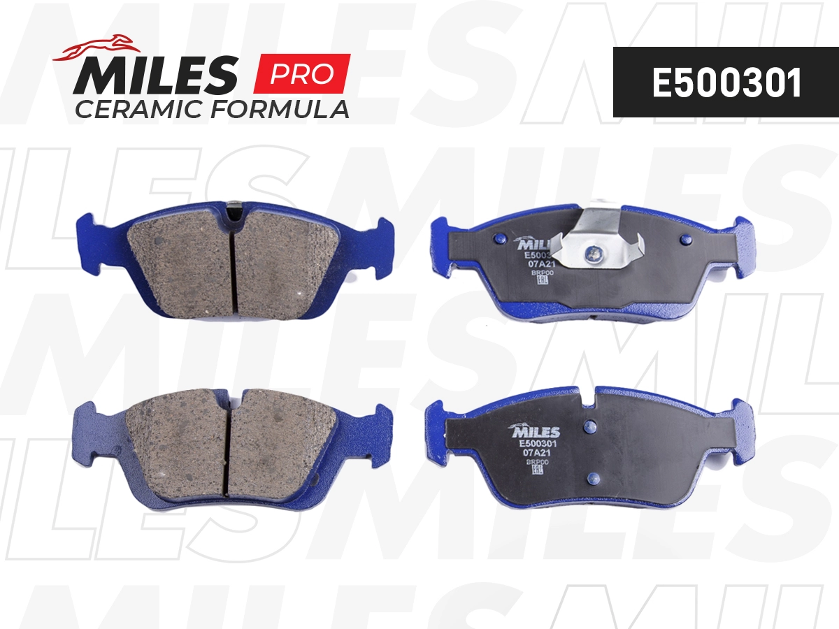 Колодки тормозные MILES E500301