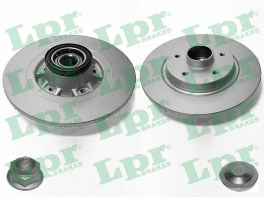 Диск тормозной LPR R1070PRCA