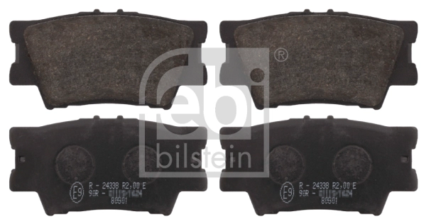 Комплект тормозных колодок дисковый тормоз FEBI BILSTEIN 16651