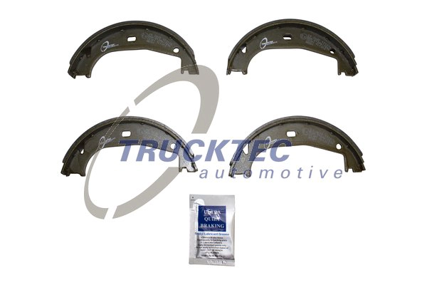 Комплект тормозных колодок стояночная тормозная система TRUCKTEC AUTOMOTIVE 08.35.134