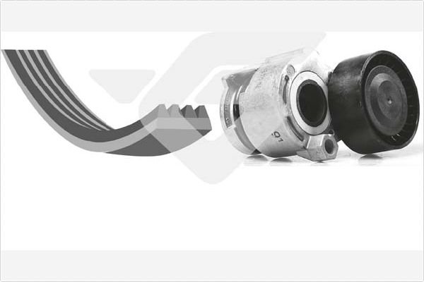 Комплект поликлинового ремня HUTCHINSON KHV160