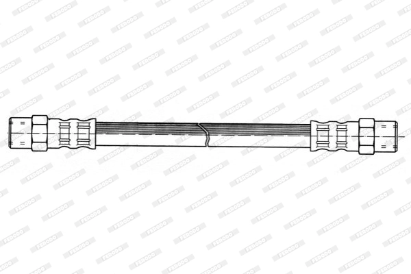 Шланг тормозной FERODO FHY2410