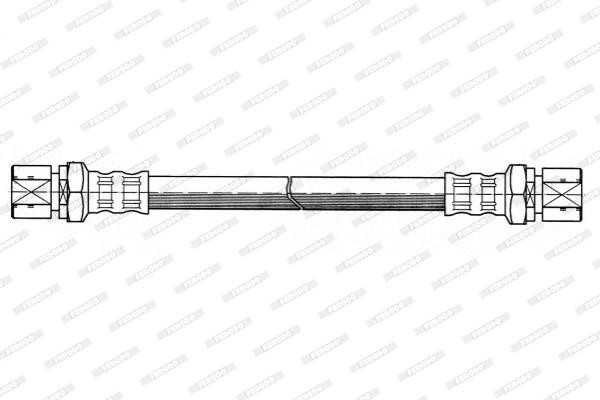 Шланг тормозной FERODO FHY2051