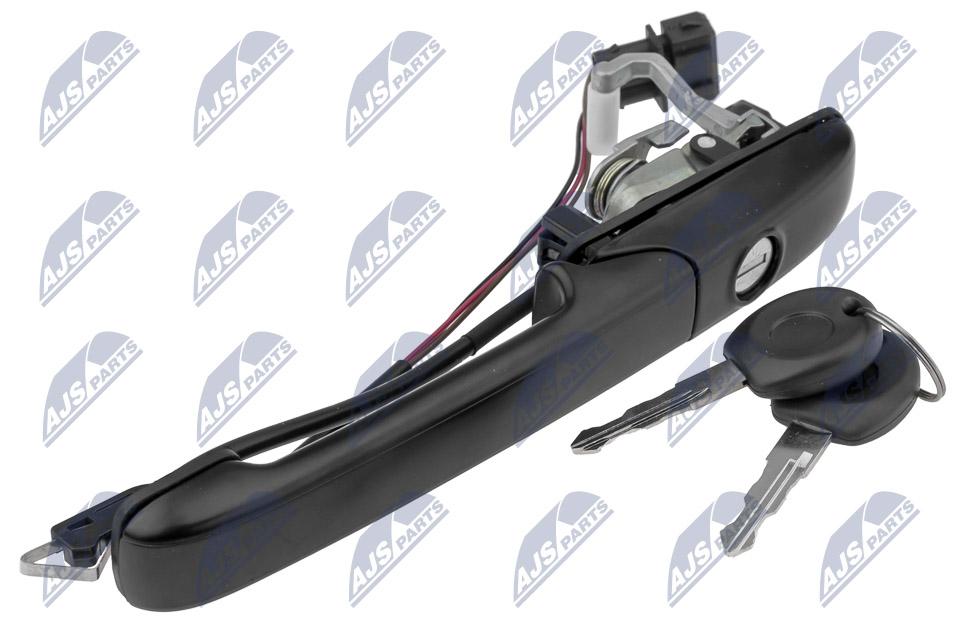 Ручка наружняя передняя левая с ключом vw passat b4 93-97 NTY EZCVW398