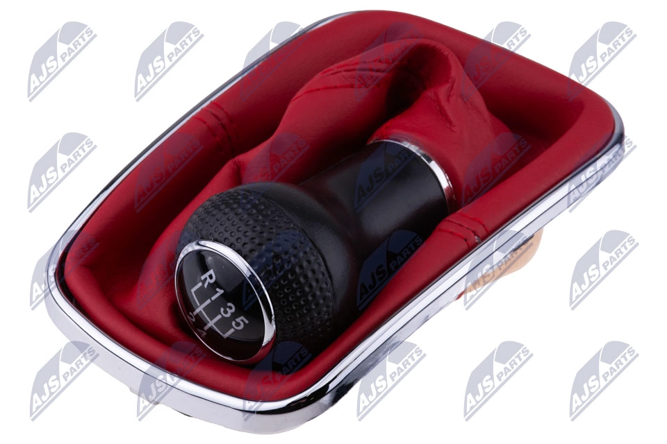 Ручка и чехол механизма переключения передач vw bora 1998-2005golf iv 1998-2005/5 speed-red/ NTY GZBVW038