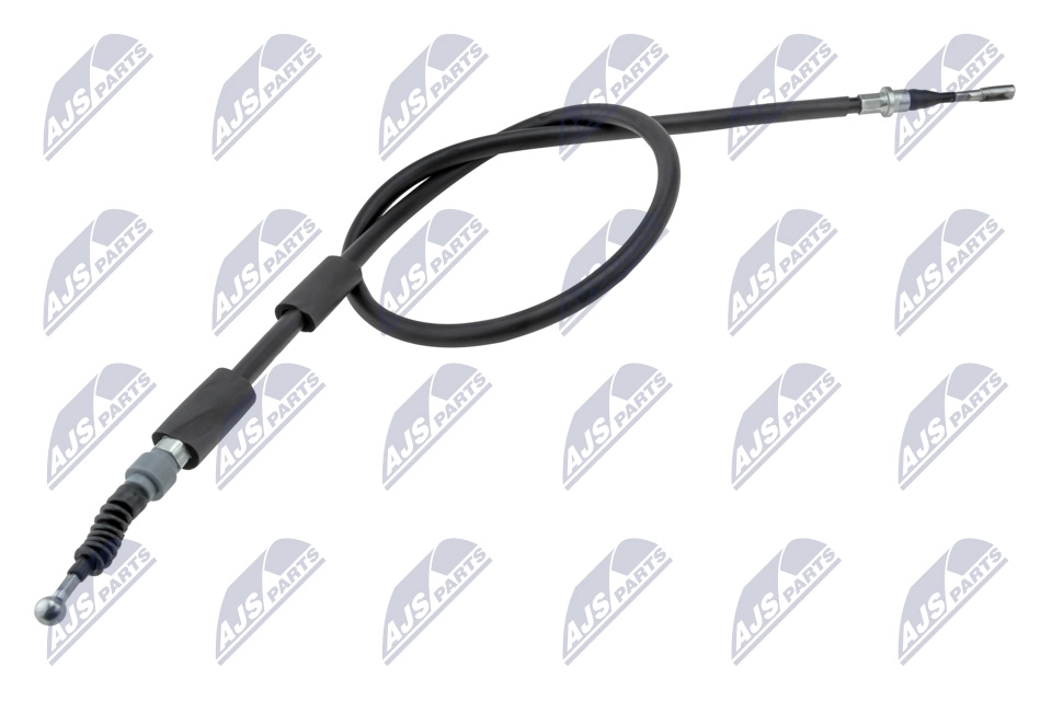 Трос стояночного тормоза vw sharan 95-10 ford galaxy i 95-06 seat alhambra 96-10 /зад левправ/ NTY HLRFR007