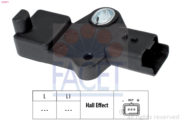 Датчик импульсов FACET 9.0671