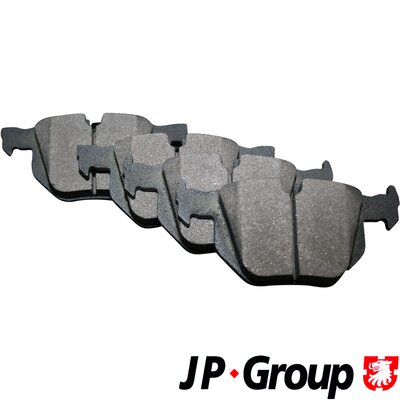 Комплект тормозных колодок дисковый тормоз jp group