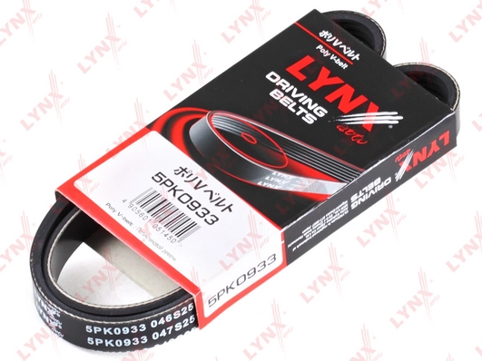 Ремень поликлиновый LYNXAUTO 5PK0933