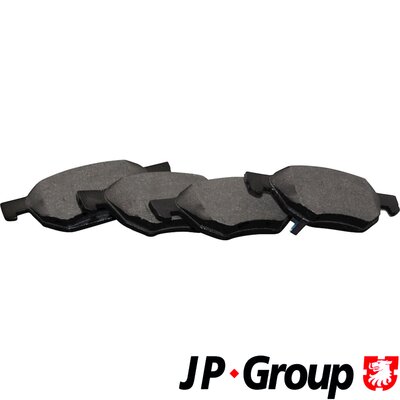 Комплект тормозных колодок дисковый тормоз jp group