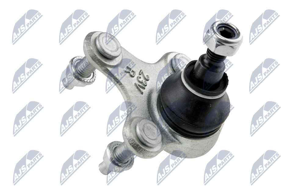 Шаповая опора vw golf v/vi 03-12 touran 03- jetta 06- caddy iii/iv 04- beetle 11- audi a3 03-12 q3 11- skoda octavia 04-13 superb 08-15 yeti NTY ZSD-VW-013