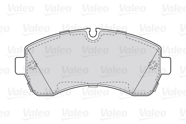 Колодки тормозные дисковые VALEO 301881
