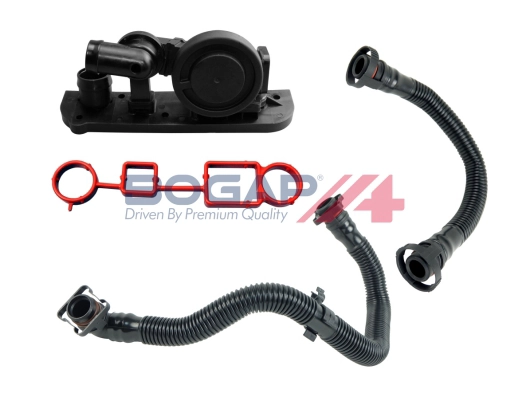 Клапан вентиляции картерных газов + патрубки vw golf/jetta/passat audi a1/a3/a6 BOGAP A1217113