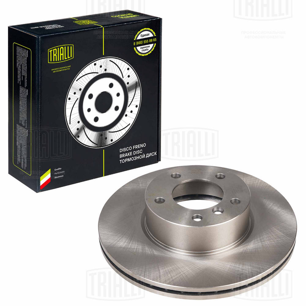 Диск тормозной TRIALLI DF261008
