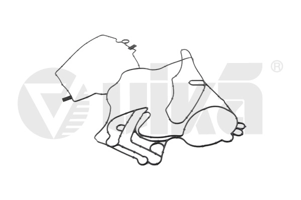 Прокладка крышки клапанной vw toua11-14/audi a4 13-15/a4ar10-16/aq13-15/a5ca12-17/a5co12-16/a6 11-14 VIKA 11031826801