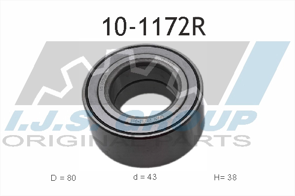 Подшипник ступицы IJS GROUP 10-1172R