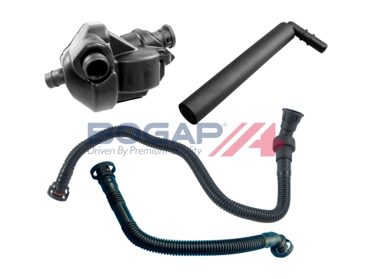 Клапан вентиляции картерных газов + патрубки bmw 1 e87 3 e46/e90/e91 x3 e83 BOGAP B1217110