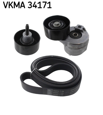 Комплект поликлинового ремня SKF VKMA34171