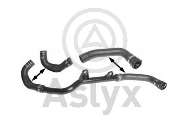 К-кт патрубков citroen jumper 2.2d 9/11- ASLYX AS509655