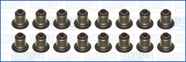 Valve stem seals set AJUSA 57074000