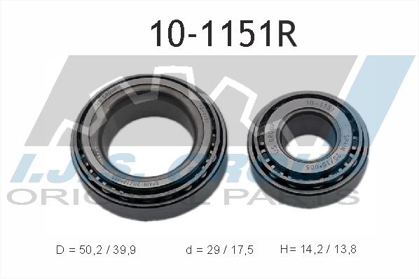 Подшипник ступицы IJS GROUP 10-1151R