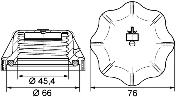 Крышка радиатора MAHLE/KNECHT CRB20000P