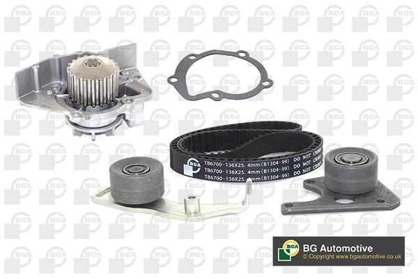 Комплект ремня грм (с помпой) BGA TB1402CPK