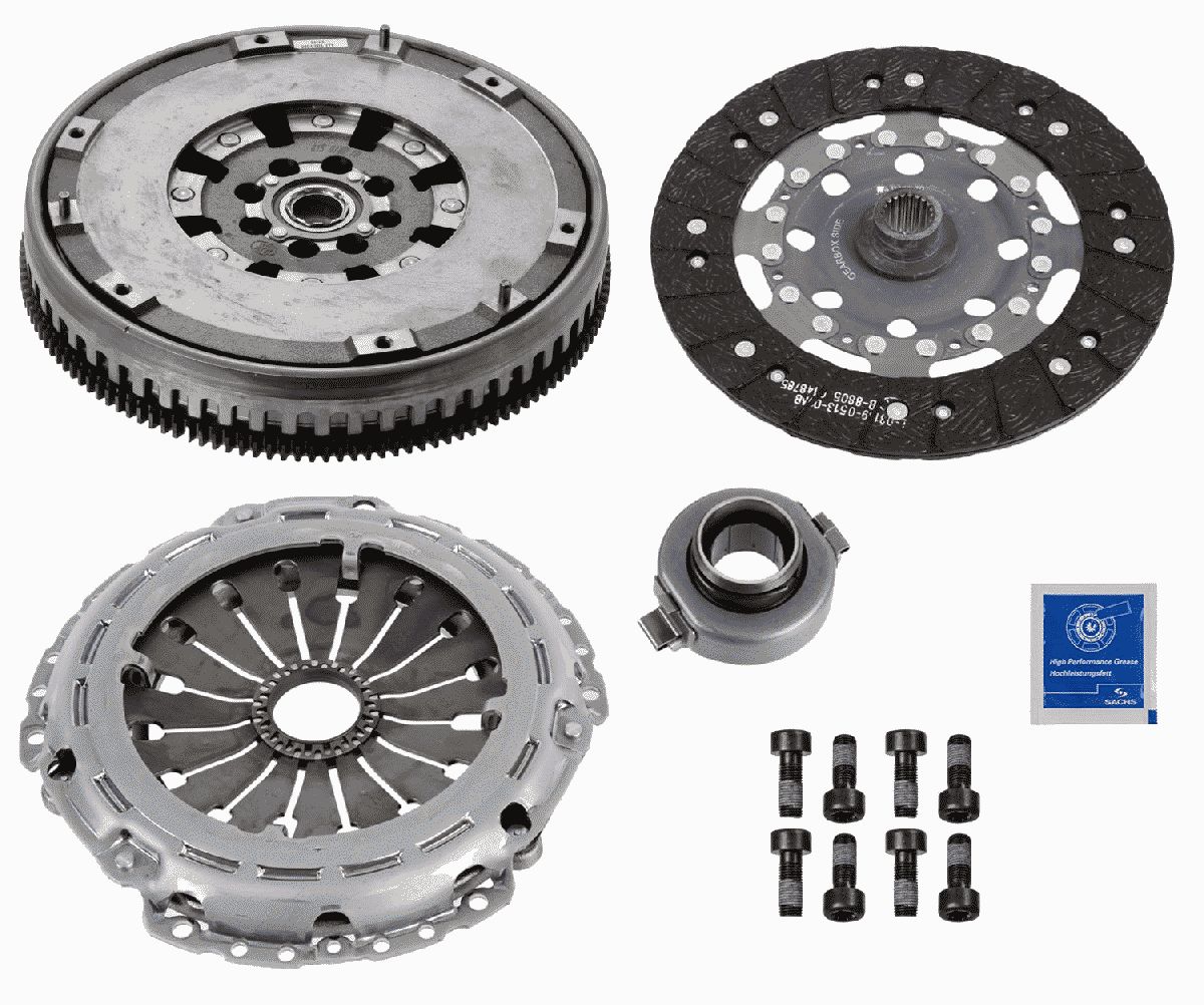 К-кт сцепления с двухмассовым маховиком SACHS 2290601041