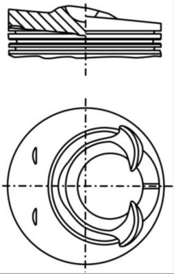 Поршень MAHLE/KNECHT 028 25 01