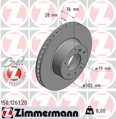 Тормозной диск coat z