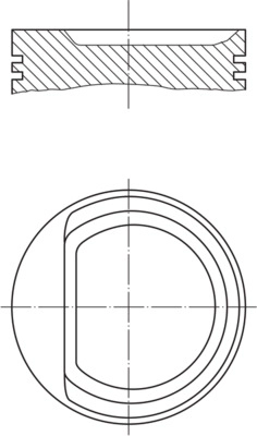 Поршень MAHLE/KNECHT 010 29 00