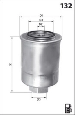 Топливный фильтр MECAFILTER ELG5380