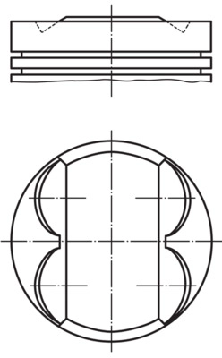 Поршень MAHLE/KNECHT 011 PI 00105 002